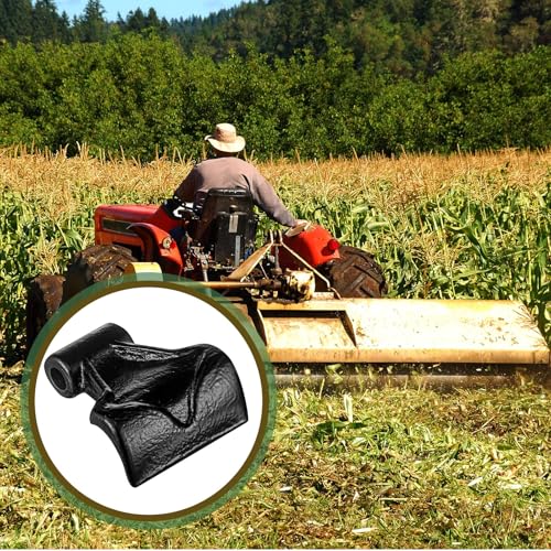Threlaco 5 Pcs 3 Inch Wide Replacement Steel Flail Mower Hammer Blades - size: 3 Inch
