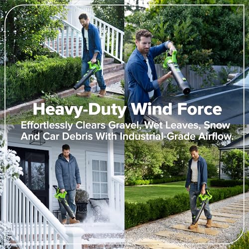 Greenworks 24V 12 in String Trimmer & 515 CFM Blower Combo, 3.0 Ah Battery - style: New 12" + 515 CFM