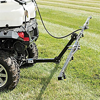WORKHORSE SPRAYERS 5 Nozzle Boom Sprayer Kit for UTV Hitch Mount with 100 inch Coverage, Quick Attach System, 2 Inch Receiver, Universal Components, Heavy Duty Construction BK005HM
