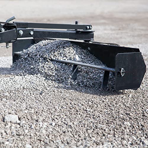 Brinly Sleeve Hitch Tow Behind Box Scraper, 38" - size: 38 Inch