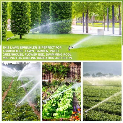 Maxcheck 1 Pcs 1" Agriculture Farm Irrigation Sprinkler, Spray Gun Heads - size: 1"