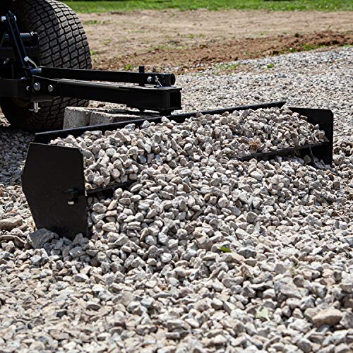 Brinly Sleeve Hitch Tow Behind Box Scraper, 38" - size: 38 Inch