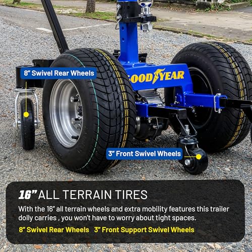 Goodyear Electric Trailer Dolly Super-Duty 7500lbs Max Trailer Weight