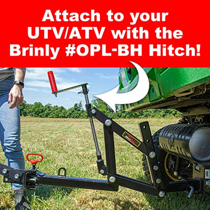 Brinly Sleeve Hitch Tow Behind Rear Blade, 42"