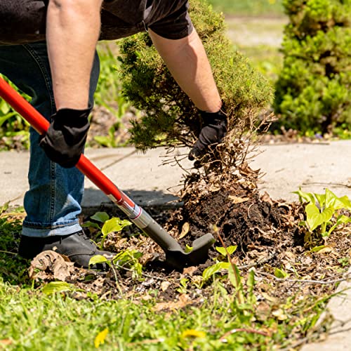 Root Slayer 22911 XL Drain Spade for Trenching & Landscaping, Red - style: Drain Spade XL