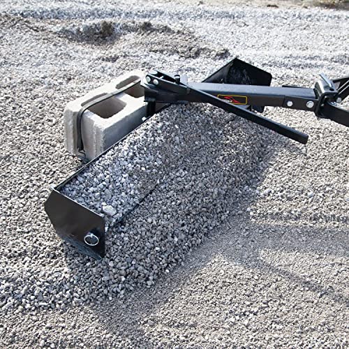 Brinly Sleeve Hitch Tow Behind Box Scraper, 38" - size: 38 Inch