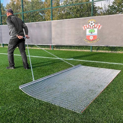 StadiumMax Steel Drag Mat | Multi-Sports Levelling Field Maintenance for Consistent Playing Surfaces – Available in 6 Sizes - size: 8ft x 4ft