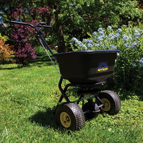 Spyker P20-5010 50-Pound Capacity Broadcast Spreader, Black, S