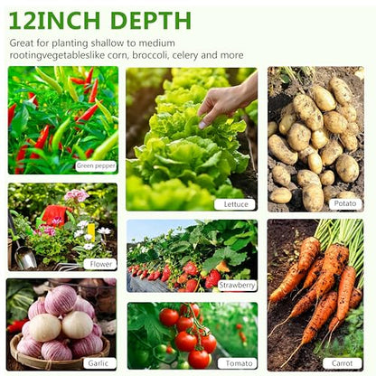 2PCS 8x4x1ft Galvanized Raised Garden Bed,Outdoor Planter Box Metal Patio Kit Planting Bed for Vegetables Flowers Herb,Silver - size: 8x4x1(2PCS), style: Sliver