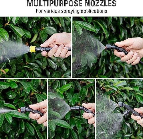 Greenworks 80V 4 Gallon Battery Powered Backpack Sprayer with 5 Tips, 70PSI Pressure-Weed Killer, Pest Control, Sanitizing & Garden Spraying, Cordless High-Pressure Sprayer Commercial Use, Tool Only - size: 80V Tool Only