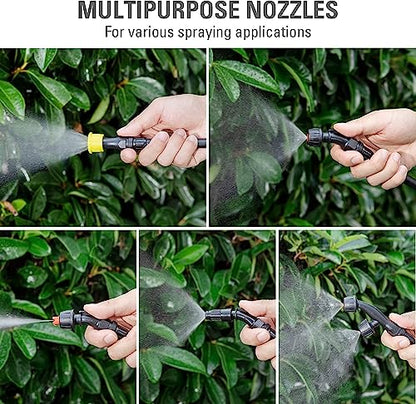 Greenworks 80V 4 Gallon Battery Powered Backpack Sprayer with 5 Tips, 70PSI Pressure-Weed Killer, Pest Control, Sanitizing & Garden Spraying, Cordless High-Pressure Sprayer Commercial Use, Tool Only - size: 60V Tool Only