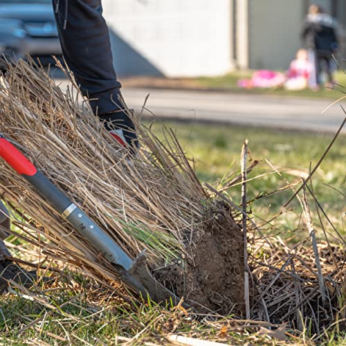Root Slayer 22811 Drain Spade for Trenching & Landscaping, Red - style: Drain Spade