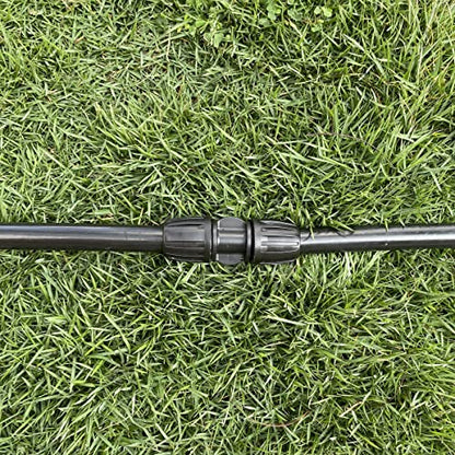 1/2 Inch Drip Irrigation Lock Barbed Straight Connectors, 10pcs - size: 1/2" Straight Connector