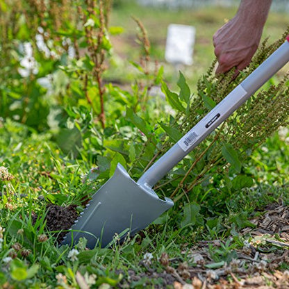 32" Mini Garden Shovel/Saw, Carbon Steel - size: 32-Inch