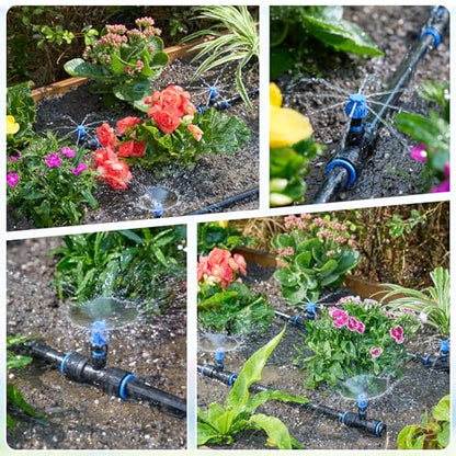 HIRALIY Raised Bed Drip Irrigation Kit, Small - size: Small