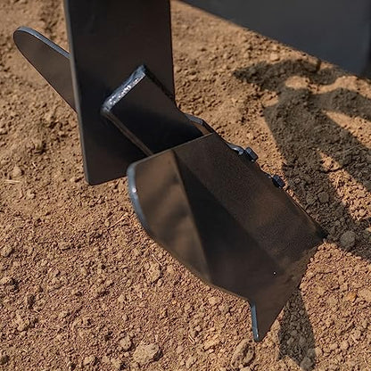 Titan Attachments Middle Buster for Category 1, 3-Point Quick Hitch Tractors, Furrows and Harvests Potatoes