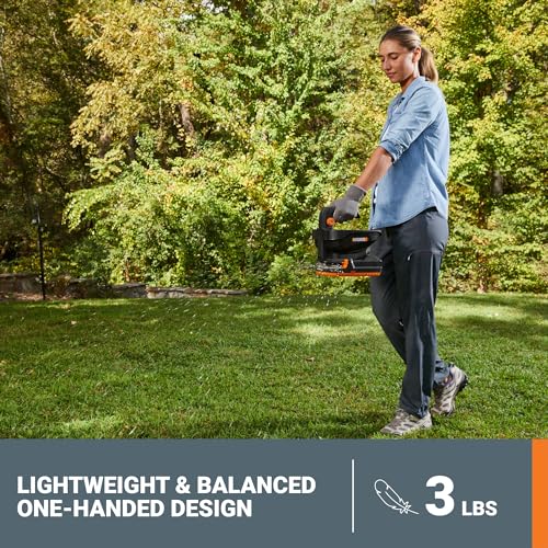 WORX Cordless Broadcast Spreader, 20V Seed Spreader, WG869 - style: Battery & Charger Included