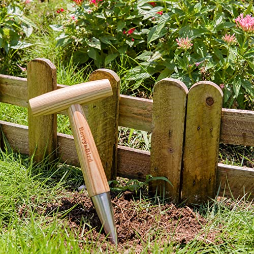 Hand Dibber, Stainless Steel Seed Planter Tool Bulb Planter Tool - size: 4.8''