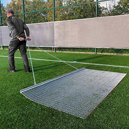 StadiumMax Steel Drag Mat | Multi-Sports Levelling Field Maintenance for Consistent Playing Surfaces – Available in 6 Sizes - size: 8ft x 4ft