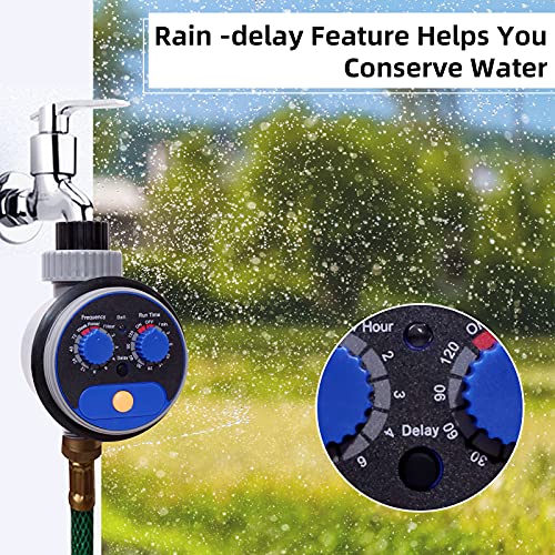 Programmable Garden Sprinkler Water Hose Timer for Outdoor - style: Water Timer