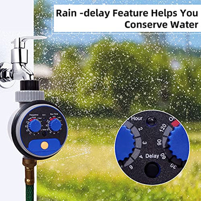 Programmable Garden Sprinkler Water Hose Timer for Outdoor - style: Water Timer