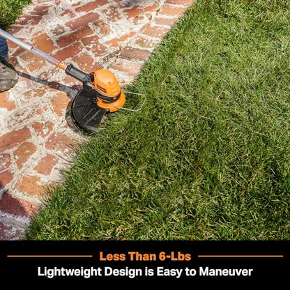 LawnMaster CLGT2412S 24V 12" Cordless String Trimmer 2.0AH Battery & Charger Included - style: Cordless