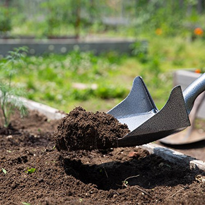OS-002 One Shot Garden Shovel, 60" Straight Handle - style: 60-Inch, XL