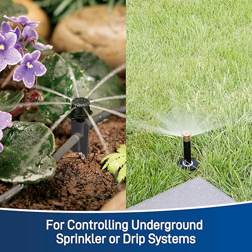 Orbit 6 Station Indoor or Outdoor Irrigation Controller, Tri-Lingual