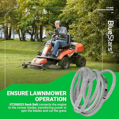 BlueStars 119-8820 Mower Drive Deck V-Belt | Aramid Cord | 1/2" x 141.5" - size: 119-8820, style: Aramid Cord