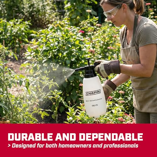 CHAPIN 10031 88-Oz Hand Pump Sprayer for Lawn, Garden & Weed Control - size: 68 ounces
