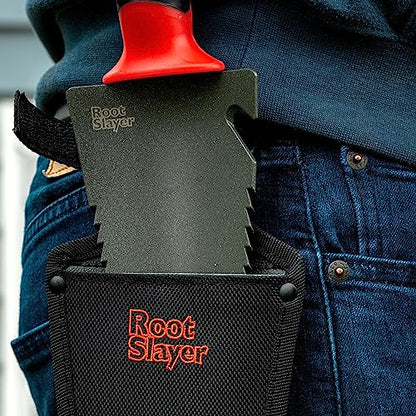 Root Slayer 17011 Garden Trowel with Holster, Red - style: Trowel w/Holster