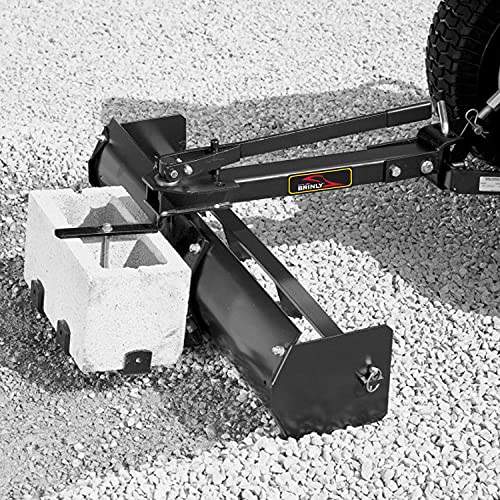 Brinly Sleeve Hitch Tow Behind Box Scraper, 38" - size: 38 Inch