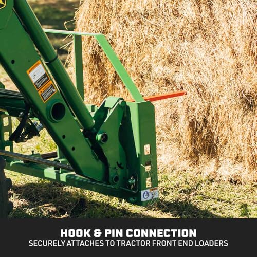 Titan Attachments Standard Series Pallet Fork Frame (43" Main Spear + 17.5" Stabilizers) - size: 43" Main Spear + 17.5" Stabilizers
