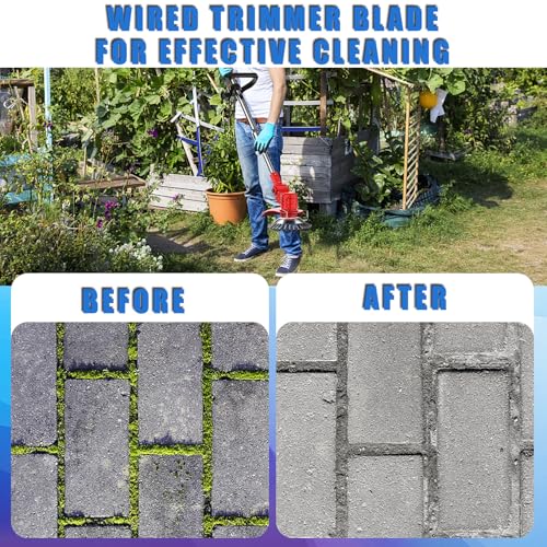 CZS 10 Inch Unbreakable Wired Trimmer Blade, Steel Wire Cutter Trimmer Head - size: 10 Inch