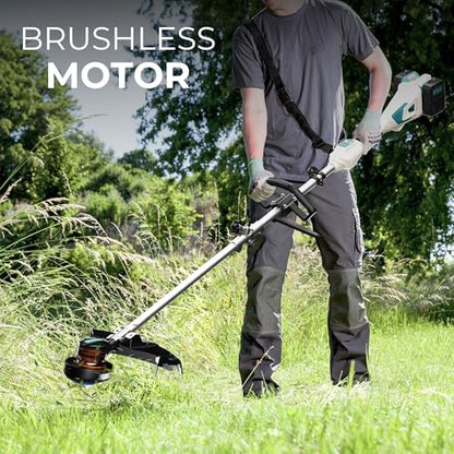 40V 14" String Trimmer, .095" Dual Line, Fits Makita 18V LXT
