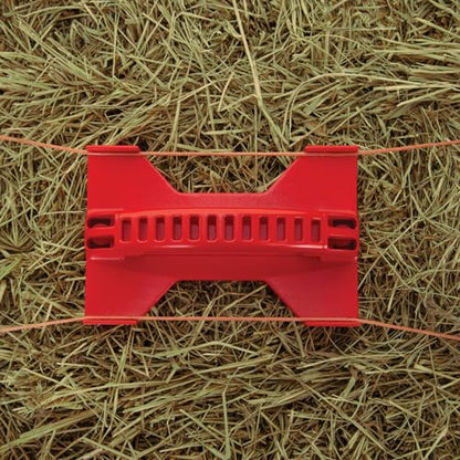Reinsman Bale Handle - Rugged Construction Ergonomic Carry Handle for Moving Square Hay Bales with Ease - Red