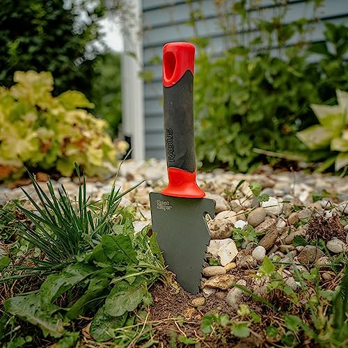 Root Slayer 16011 Heavy Duty Garden Trowel, Red - style: Trowel