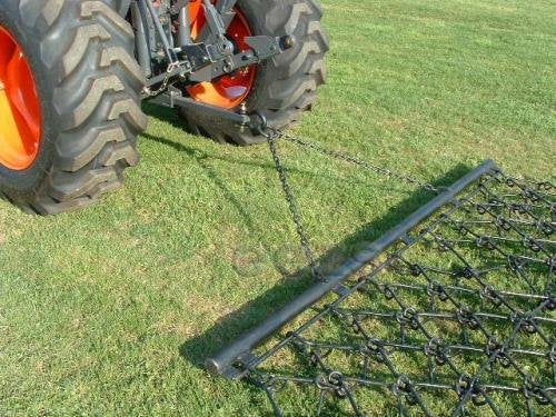 10'4" x 4' Variable Action Drag Chain Harrow - Overall 96" Long - 1/2" - size: 10'4" W x 4' L, 1/2" Dia