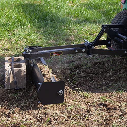 Brinly Sleeve Hitch Tow Behind Box Scraper, 38" - size: 38 Inch