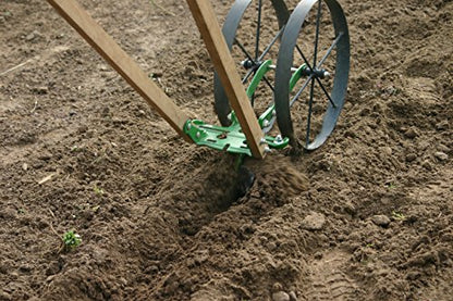 Hoss Wheel Hoe Plow Set | Attachment and Planet Jr. Wheel Hoes