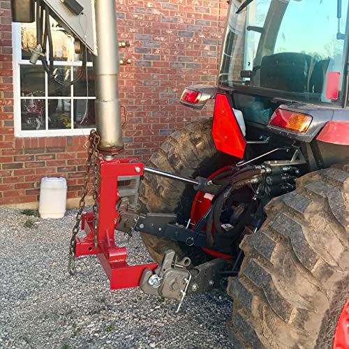 3 Point Hitch Attachment, 3pt Quick Trailer Hitch 2" Receiver Category 1