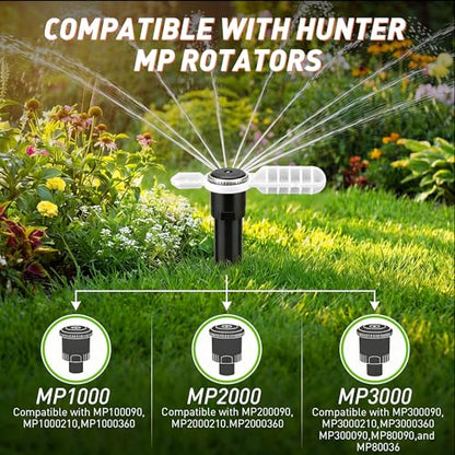 Sprinkler Adjustment Tool Compatible with Hunter/Rain Bird, Yellow & White - color: Yellow & White