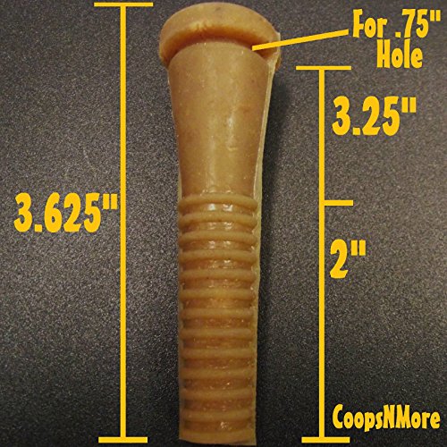 24 Large Chicken Plucker Picker Fingers for Duck Goose Turkey Rubber