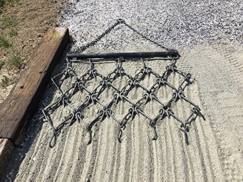 4' x 6' Long Multi Action Drag Chain Harrow - Overall 9' Long - 1/2" - size: 4' W x 6' L, 1/2" Dia