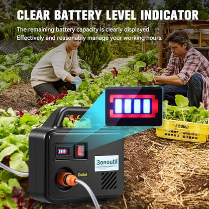 21V Battery Powered Water Pump 240GPH Cordless Water Transfer Pump