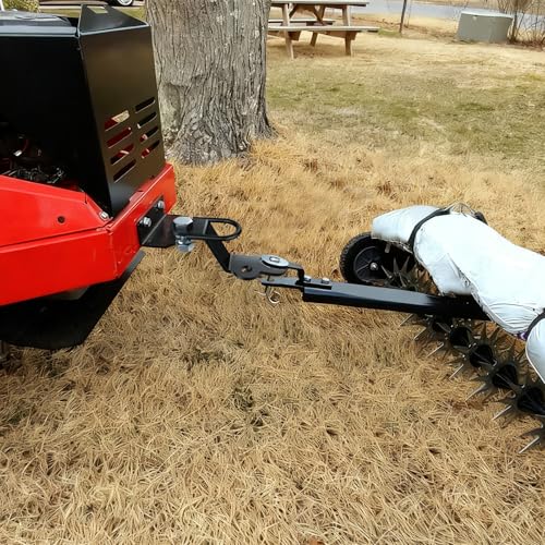 Eapele ATV/UTV Three-Way Hitch, Heavy Duty Universal ATV Hitch Attachments, 3000lbs Maximum Load