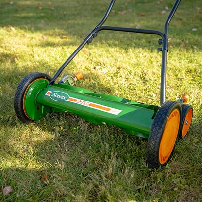 Scotts 2000-20S 20-Inch 5-Blade Push Reel Lawn Mower, Green - size: 20-Inch, 5-Blade