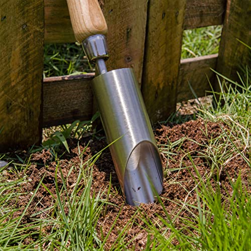 Bulb Planter Tool, 12" Seed Planter Tool Dibber Garden Tool - size: 12.5in Bulb Planter