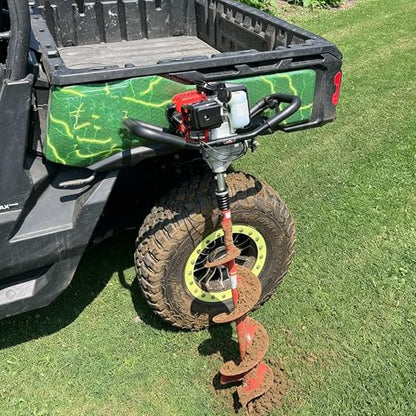 GardenTrax Earth Auger Combo 43cc 2-Cycle with 8'' Auger Bits Gas Powered Post Hole Digger