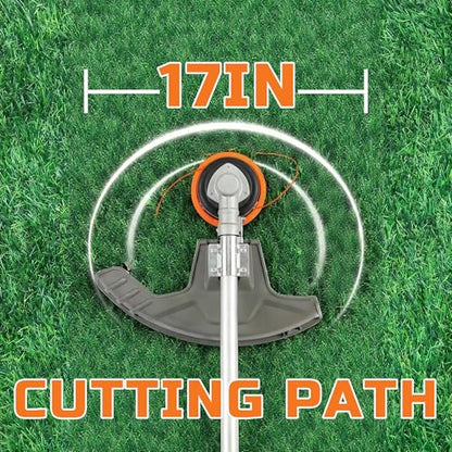 PROYAMA 25.4CC Gas Weed Wacker Eater, 2 - Cycle Powerful Brush Cutter